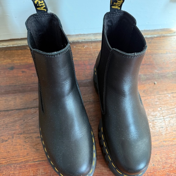 Dr. Martens Audrick Nappa leather platform Chelsea boots | size W7 - Picture 6 of 15